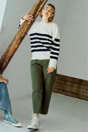 Count Pants 205725 | Deep Lichen Green | Bukser fra Freequent