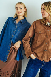 Henri Skirt 206374 | Mustang | Nederdel fra Freequent