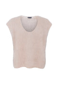 Bjoerk Pullover Vest | Latte | Strik fra Black Colour