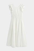 Violet Dress | White | Kjole fra Avery