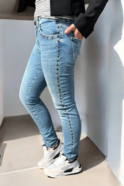 Sumner Vintage Jeans Ankle | Light Blue | Jeans fra Mos Mosh