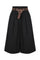 Zita Cotton Bermuda Shorts | Black