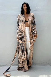 Mauna Kea Kimono | Apricot | Kimono fra Statebird