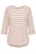 Silje Striped Tee | Pink | T-shirt fra Atelier C