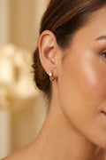 Violet Earrings | Gold | Øreringe fra Birdsong