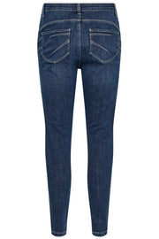 Saga Jeans | Dark Blue Denim | Jeans fra French Laundry