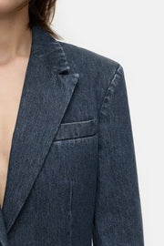 Rigid denim blazer | Blå | Blazer fra Closed