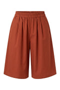 Rosalba Bermuda Shorts | Burnt Orange
