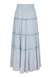 Felicia S Voile Skirt | Light Blue | Nederdel fra Neo Noir