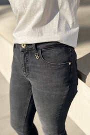 Vice Ledger Jeans Regular | Dark Grey | Jeans fra Mos Mosh