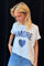 Amore Bleu Tee | Blue