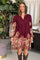 Melona Dress 7474L | Bordeaux | Marta du Chateau