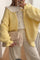 Ruffle Knit | Light Yellow | Strik fra Avery