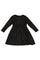 Alma Ls Babydoll Dress (Kids) | Black Gold Heart | Kjole fra Liberté