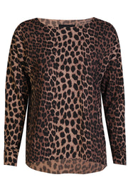 Alma Ls Top (Fleece) | Leo Brown | Top fra Liberté