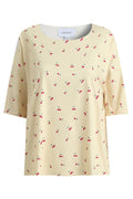 Alma Tshirt | Yellow Cherry