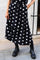 Alma Loose Skirt | Black Big Dot | Nederdel fra Liberté