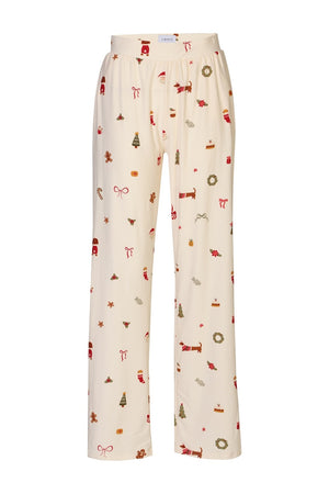 Alma Wide Pants | Dog Creme