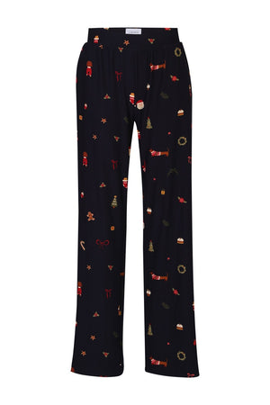 Alma Wide Pants | Dog Navy