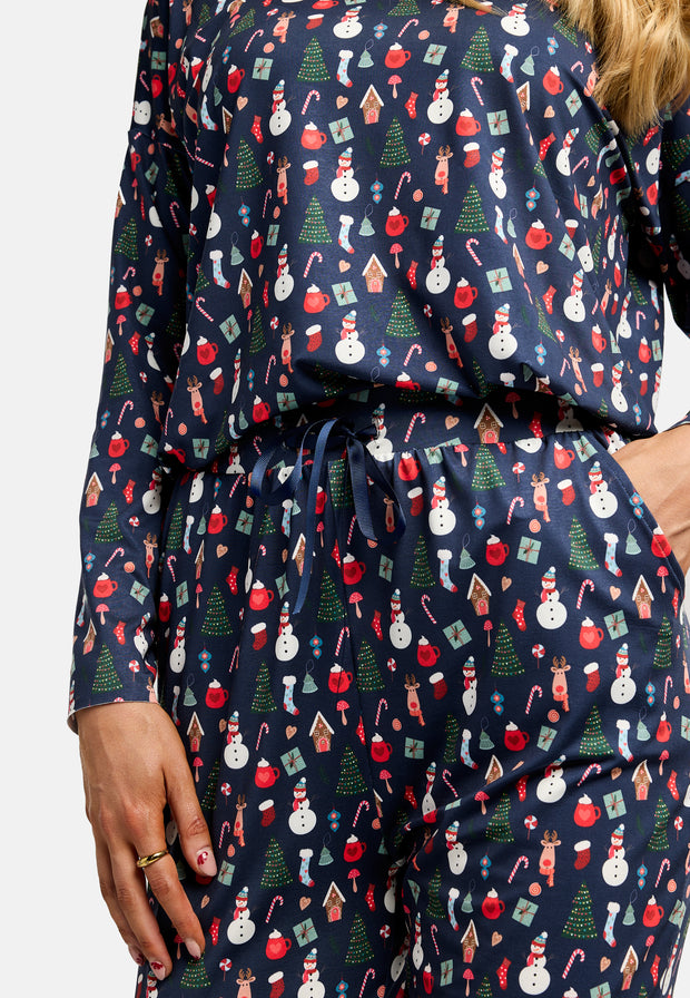 Alma Pants | Cookiehouse Navy | Bukser fra Liberté