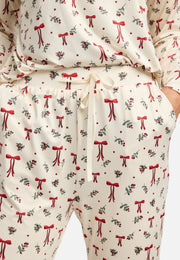 Alma Pants | Red Bow Creme | Bukser fra Liberté