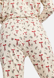 Alma Pants | Red Bow Creme | Bukser fra Liberté