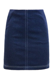 Asta Mini Skirt | Blue Denim | Nederdel fra Liberté