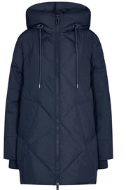 Aimee Down Jacket  | Navy | Jakke fra Mos Mosh