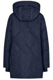 Aimee Down Jacket  | Navy | Jakke fra Mos Mosh