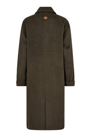 Venice Wool Coat  | Forest Night | Jakke fra Mos Mosh