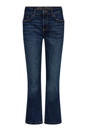 Ashley Imera Jeans Ankle | Dark Blue | Jeans fra Mos Mosh