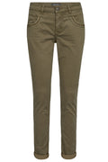 Naomi Treasure Pant Regular | Forest Night | Bukser fra Mos Mosh – nedsat