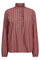 Biles Stripe Blouse  | Garnet | Bluse fra Mos Mosh