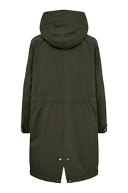 Cali Parka Coat  | Forest Night | Jakke fra Mos Mosh