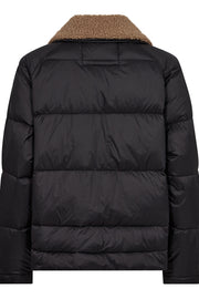 Ridel Quilt Down Jacket  | Black | Jakke fra Mos Mosh