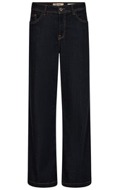 Dara Deluxe Jeans 32' | Dark Blue | Jeans fra Mos Mosh