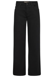 Dara Deluxe Jeans 32' | Black | Jeans fra Mos Mosh