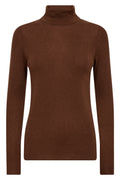Bouch Rollneck Knit | Downtown Brown | Strik fra Mos Mosh