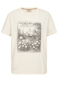 Toni O-SS Tee | Ecru | T-Shirt fra Mos Mosh
