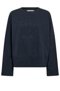 Gali O-LS Tee | Salute Navy | T-Shirt fra Mos Mosh
