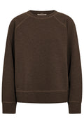 Abello O-LS Mèlange Sweatshirt | Delicioso | Sweatshirt fra Mos Mosh