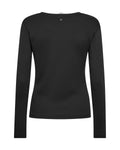 Mali O-LS Tee | Black | T-Shirt fra Mos Mosh