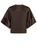 Lela O-SS Satin Sweatshirt | Delicioso | Sweatshirt fra Mos Mosh
