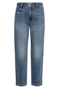 Aymen Chino Denim Jeans 32' | Blue | Jeans fra Mos Mosh