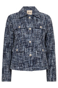 Fione Leoni Jacket | Salute Navy | Jakke fra Mos Mosh