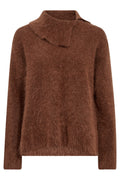 Katri Alila Mohair Knit | Downtown Brown | Strik fra Mos Mosh