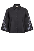 Isey Fleury Shirt | Black | Skjorte fra Mos Mosh