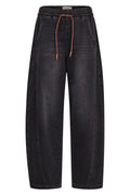 Giulia Jog Jeans 32' | Black | Jeans fra Mos Mosh
