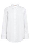 Winola Cotton Twil Shirt | White | Skjorte fra Mos Mosh