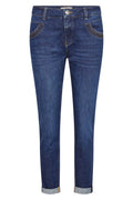 Naomi Bran Jeans 30' | Dark Blue | Jeans fra Mos Mosh